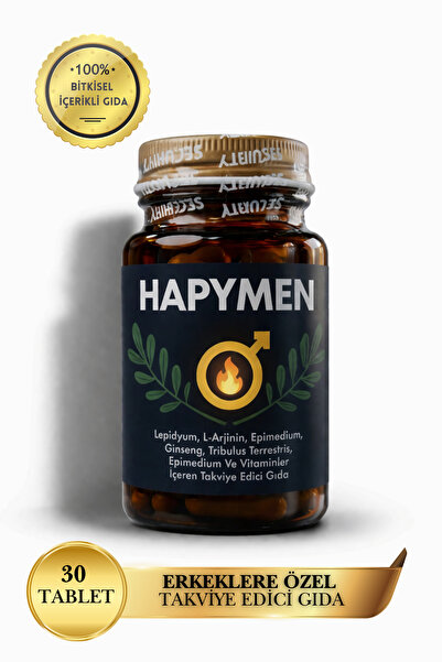 Hapymen Lepidyum, L-Arjinin, Epimedium, Ginseng, Tribulus terrestris ve Vitam...