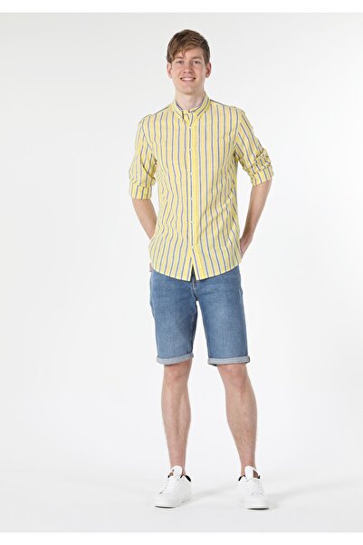 Colin's Ανδρικό μακρυμάνικο πουκάμισο Sari με κανονική εφαρμογή