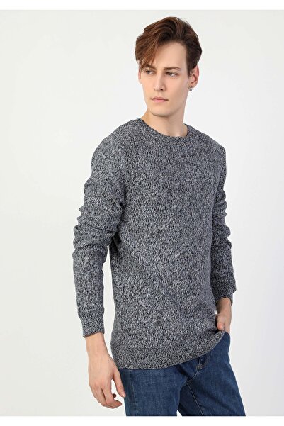 Colin's سليم صالح جولة الرقبة الرجال سترة زرقاء