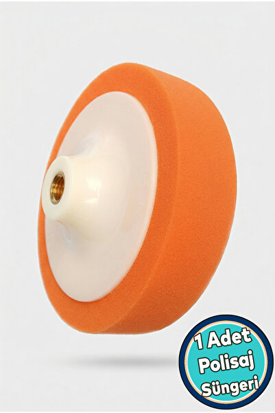 NZB Pasta Cila Polisaj Sünger Zımpara Tabanlı Turuncu 150 Mm