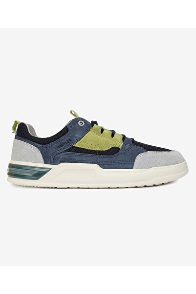 Greyder Erkek İndigo Hakiki Deri Sneaker Ayakkabı 4Y1SA17481