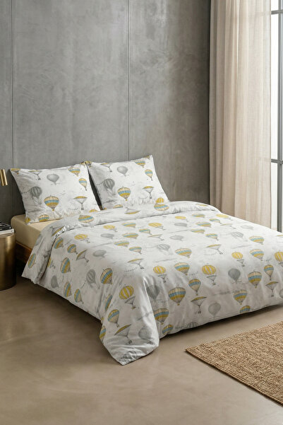 Menderes Home Cotton Collection Set de husă de pilotă individuală Cappadocia