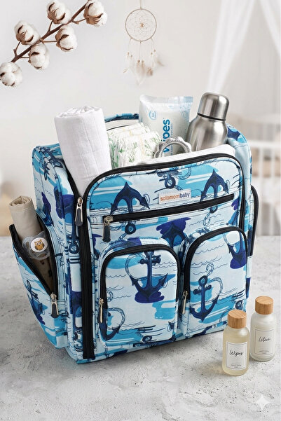 SolomomBaby çok amaçlı Anne Bebek Bakım Çantası