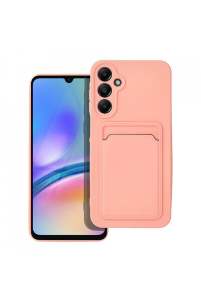 SKYDDAR INNOVATION Samsung Glaxy A25 5G silicon card holder case, Cards - Pink
