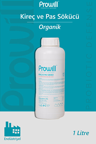 PROWİLL Kireç ve Pas Sökücü 1 L | Organik, Güçlü Doğal Temizlik