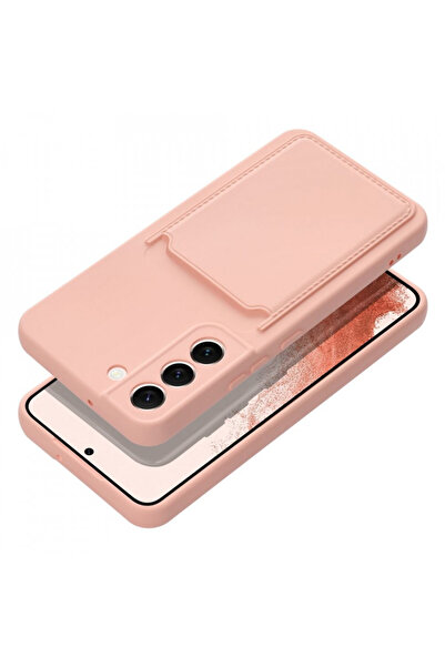 SKYDDAR INNOVATION Samsung Glaxy A55 5G silicone cover card holder, Cards - Pink