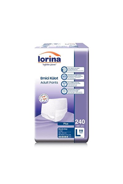 LORİNA Emici Külot Hasta Bezi Large 240 Adet