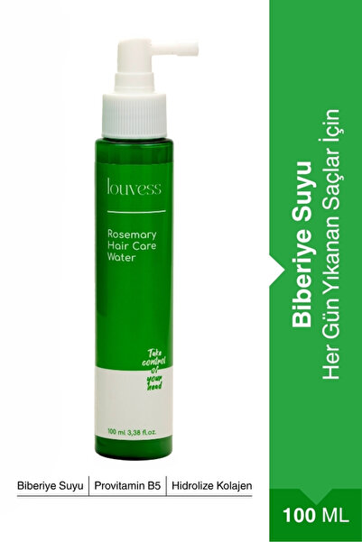 Louvess Biberiye Suyu (Biberiye Özü, Provitamin B5, Kolajen 100 ML)