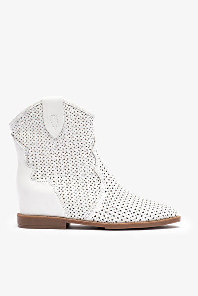 Louis Cardy Cizme de vară pentru femei Storm din piele albă