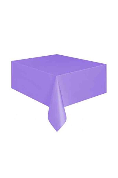 partidolu Plastic Party Tablecloth Lilac Color 274 cm