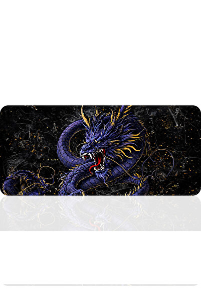 BLS 90X40 Cm Oyuncu Gaming Mouse Pad Kaymaz Kauçuk Taban Fare Altlığı Mousepa...