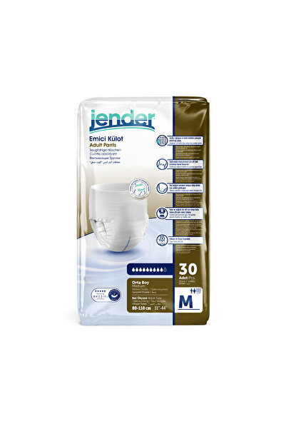 JENDER Emici Külot Yetişkin Bezi Medium 30x4 120 Adet