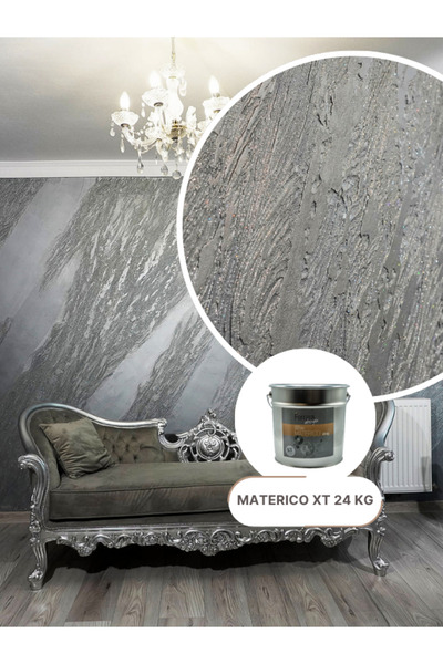 Ferrara Design Tencuiala decorativa Materico XT, Ferrara Design, alba, pentru...