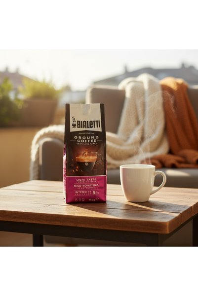 Bialetti Delicato Ground Coffee - 4 Pieces 250 Gr