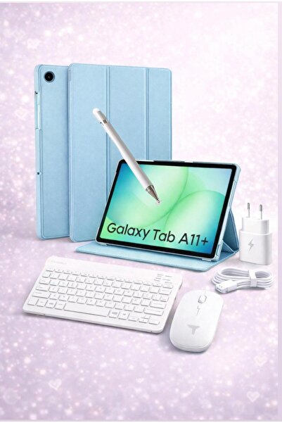 Samsung Galaxy Tab A9 Plus 8gb 256gb Tablet Kalem Kılıf Başlık cam Klavye Mou...