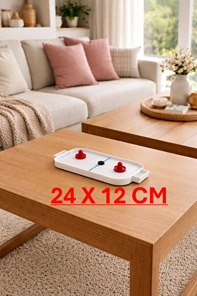 B2 Studio Mini Masa Hokeyi Oyunu 2 Kişilik Masa Üstü Eğlence Oyunu (24 X 12 CM)