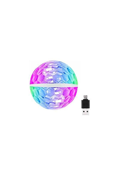 C9 Sese Duyarlı Android Rgb Ledli Disco Topu Disko Topu 5w
