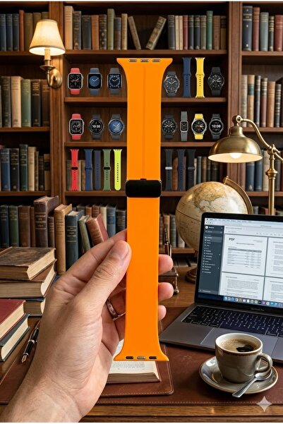 iThink Original Accessories Ithink Silikon Mıknatıslı Akıllı Saat Kordonu 42/...