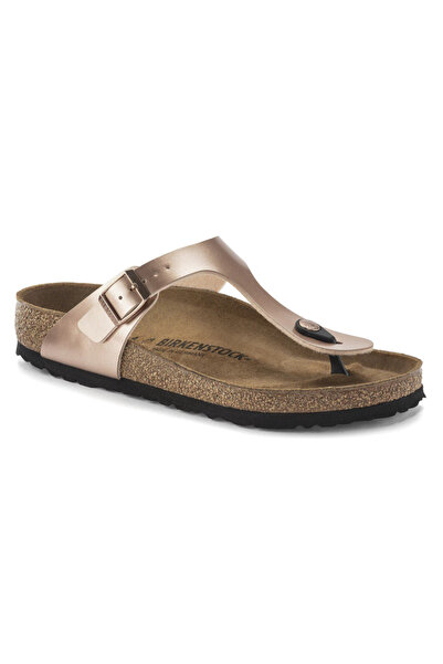 Birkenstock ΓΥΝΑΙΚΕΙΕΣ ΠΑΝΤΟΦΛΕΣ GIZEH BF ΜΕΤΑΛΛΙΚΕΣ 1023943