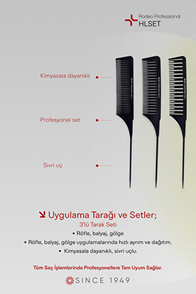 RODEO Νέας Γενιάς Χτένα για Κρεπ