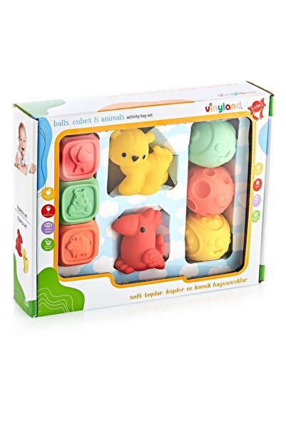 Erpa Oyuncak Oyuncak Vinyland 8'li Aktivite Seti Soft Toplar