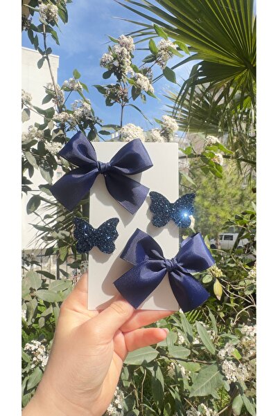 Toka Perisi Σετ κλιπ-κουμπώματα Clara σε σκούρο μπλε (μεταλλικό κουμπώματα 5/...