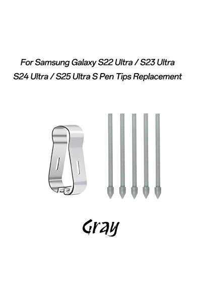 Choice1 رؤوس أقلام رصاصية رمادية بديلة لأجهزة S22 Ultra / S23 Ultra / S24 Ult...