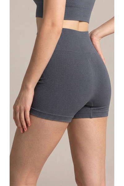 Formeasy Seamless High Waist Twill Comfortable Stretchy Sports Short Shorts 9004