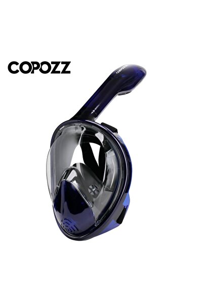Choice قناع غوص احترافي COPOZZ أزرق داكن مقاس L/XL للغوص تحت الماء قناع غوص ك...