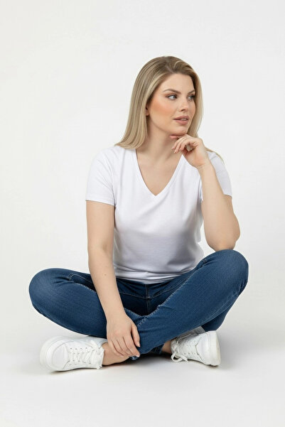 aytemas Βασική μπλούζα με V λαιμόκοψη