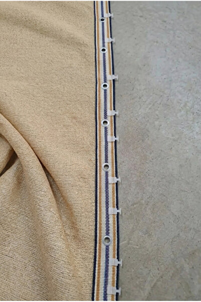 AÇIKGÜL TEKSTİL BRANDA Özel Ölçü Rüzgara Dayanıklı Balkon Gizleme Perdesi Kor...