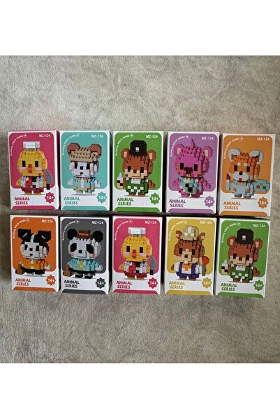 Genel Markalar Karakter Figürler Yapboz Puzzle Yapı Oyuncakları Karışık Anima...