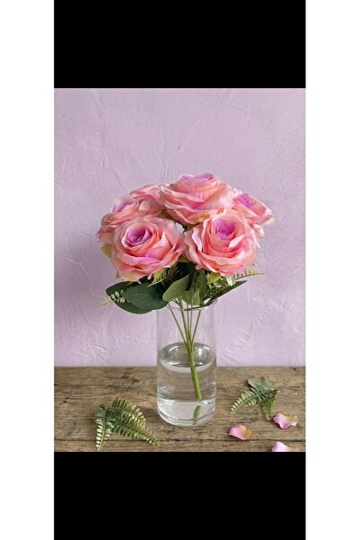 BAKBURAYA YAPAY ÇİÇEKÇİLİK Aranjament artificial de bujor cu aspect de cimbru...