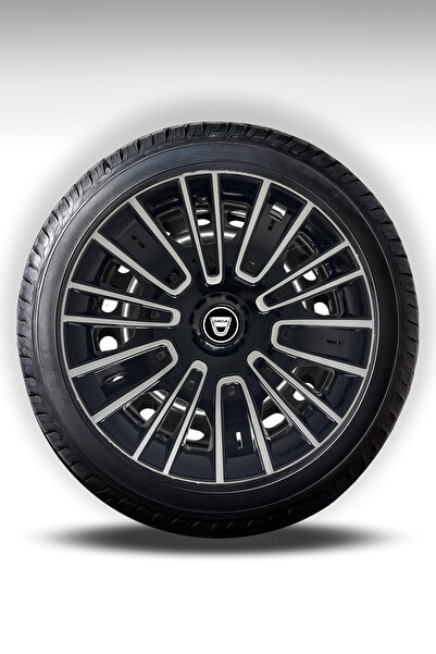 FRWY Dacia Araçlar İçin Universal 16" inç 4 Adet 1 Takım Jant Kapağı ( Sander...