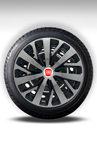 FRWY Fiat Araçlar İçin Universal 14" inç 4 Adet 1 Takım Jant Kapağı ( Egea Li...