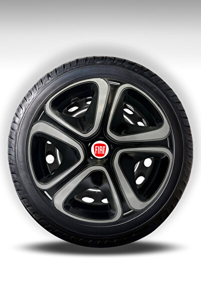 FRWY Fiat Araçlar İçin Universal 15" inç 4 Adet 1 Takım Jant Kapağı ( Egea Li...