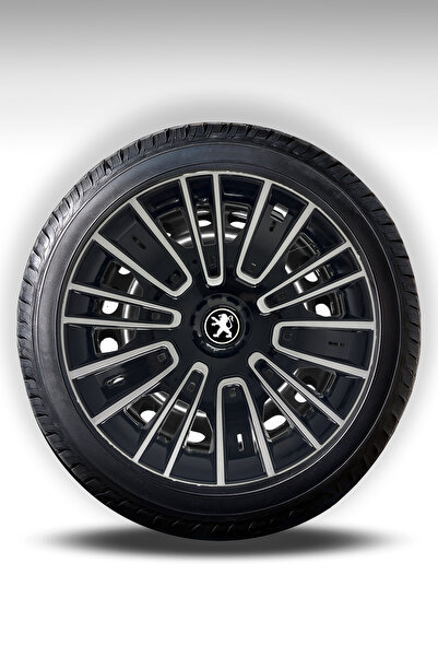 FRWY Peugeot Araçlar İçin Universal 14" inç 4 Adet 1 Takım Jant Kapağı ( 301 ...