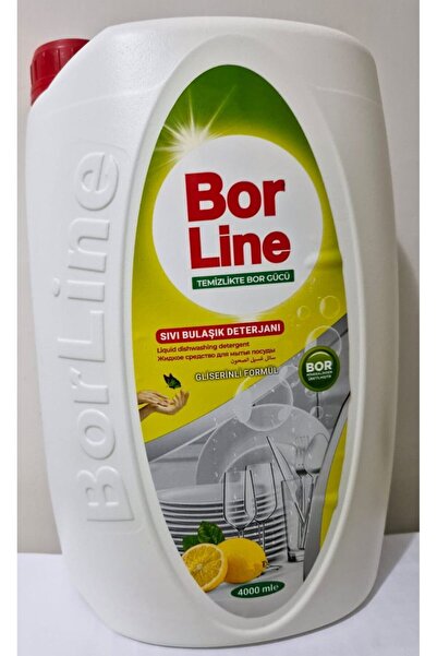 BORLINE Sıvı Bulaşık Deterjanı Limon 4000 ml