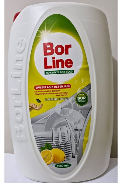 BORLINE Sıvı Bulaşık Deterjanı Limon 4000 ml