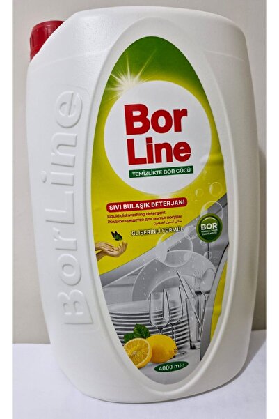 BORLINE Sıvı Bulaşık Deterjanı Limon 4000 ml