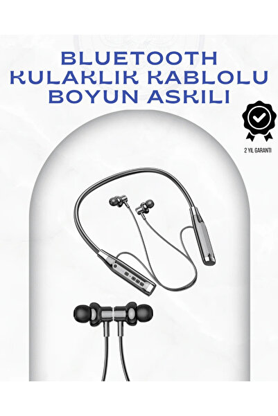 Kanonik Education سماعات رأس لاسلكية مع حزام للرقبة - 120 ساعة من الاستمتاع ب...