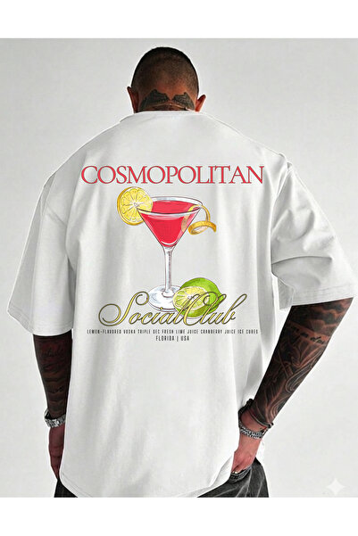 Etoile Studio كوسموبوليتان - تي شيرت كبير الحجم |   تي شيرت للجنسين |   قص مريح