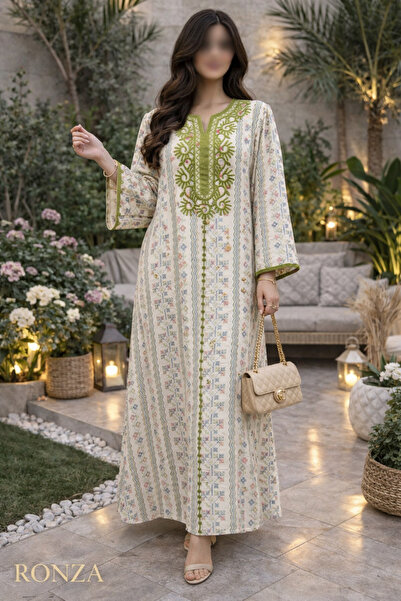 RONZA جلابيه نسائيه قطن