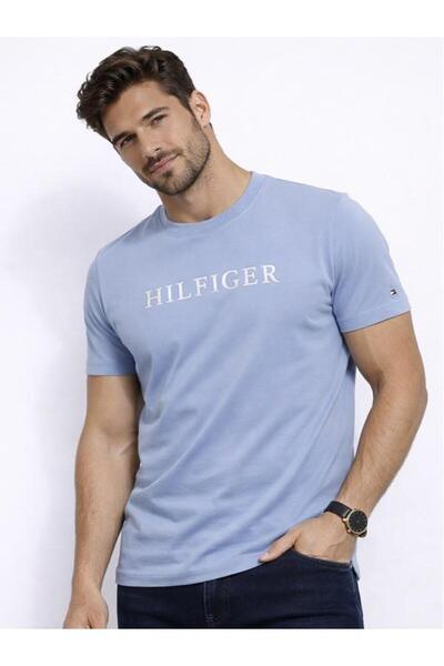 Tommy Hilfiger ORGANIC COTTON CHEST EMBRODERED LOGO REGULAR FIT MEN'S T-SHIRT