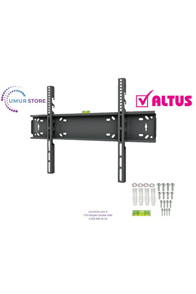 Altus 65” Al65Uhd9823 4k Ultra Hd 43”- 65” inç Lcd Led Televizyon Sabit Duvar...