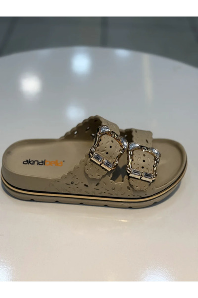 Akınal Bella Belted Slippers