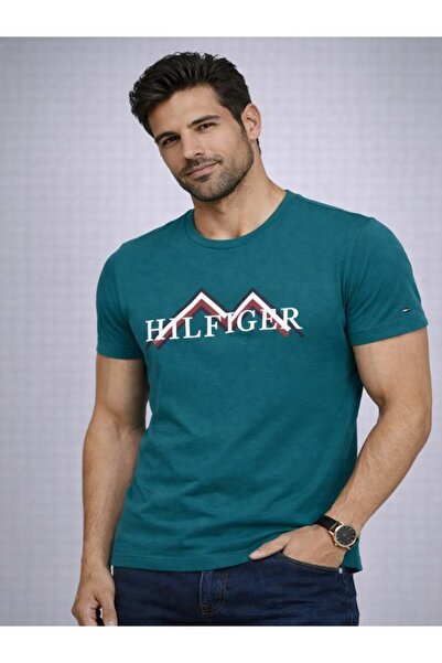 Tommy Hilfiger Mountain T-shirt MW0MW12521 Regular Fit