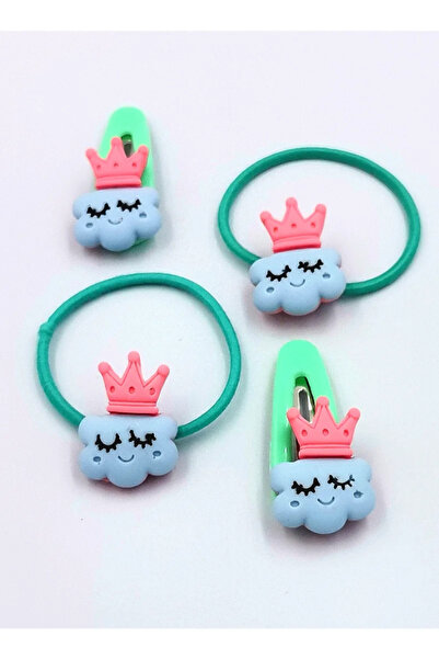 Monalisa Home 4-Piece Figured Colorful Luxury Snap Buckle