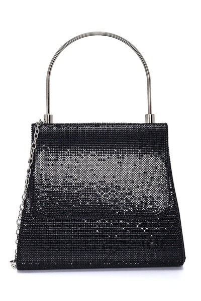 Alphus حقيبة فستان سهرة أنيقة بمقبض من فارول