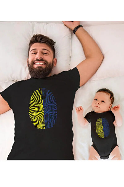 Tshirthane Κίτρινα παπούτσια με δακτυλικά αποτυπώματα Navy Blue για κορίτσι κ...